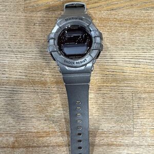 Casio Baby-G Shock Resist Silver Watch